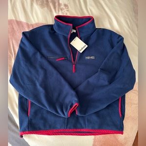 NWT Madhappy LORA Polar Fleece Quarter Zip Womens M